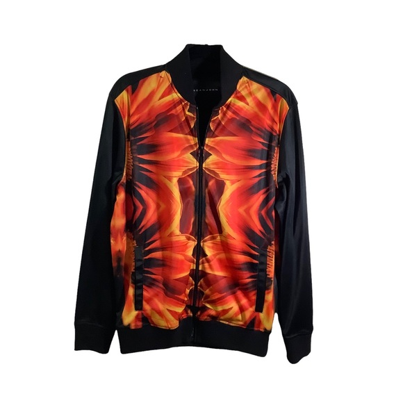 Sean John Jersey Knit Zip Up Jacket - Picture 5 of 7